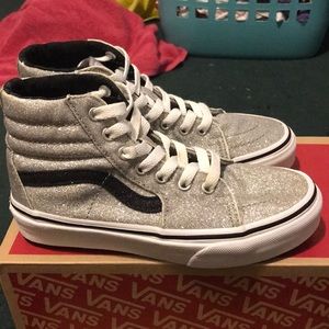 Kids Glitter Vans